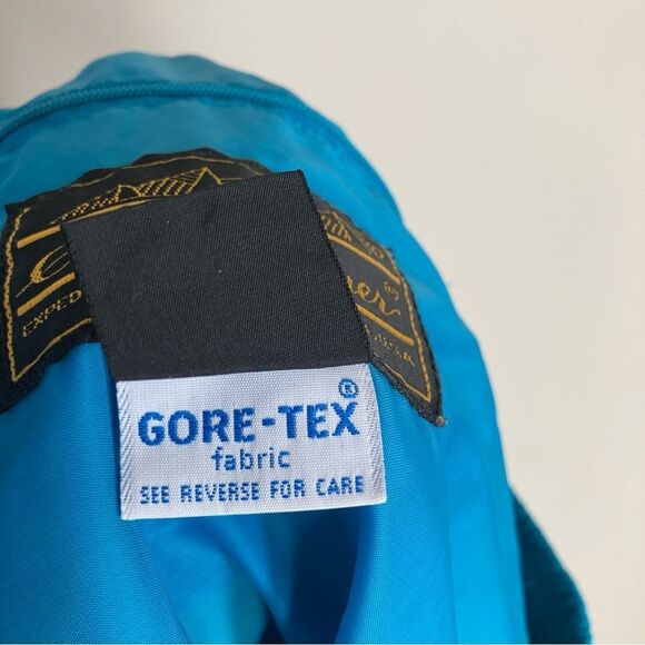 Eddie Bauer Vintage Medium Gore-Tex Blue Pants - Picture 7 of 7